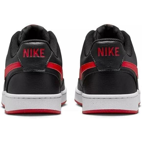 Men\'s Nike Court Vision LO NN Black/University Red-White FJ0685 010 SIZE 14 main image 4